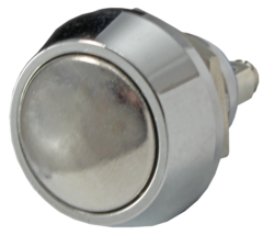 Кнопка металлическая антивандальная миниатюрная AR-SD16-SM12100.S