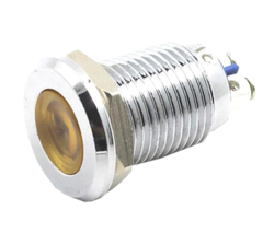 Лампа светодиодная 12 мм металлическая антивандальная C45D-V-12FS