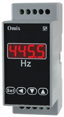 Частотомер однофазный на DIN-рейку Omix D2-F-1-0.1