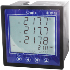 Мультиметр трехфазный щитовой Omix P99-MY-3-0.5-4K-RS485