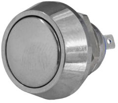 Кнопка металлическая 12 мм антивандальная SD16-V-12GB