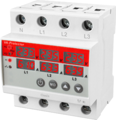 Реле контроля трехфазного тока и напряжения Omix D5-AV6-3-K6